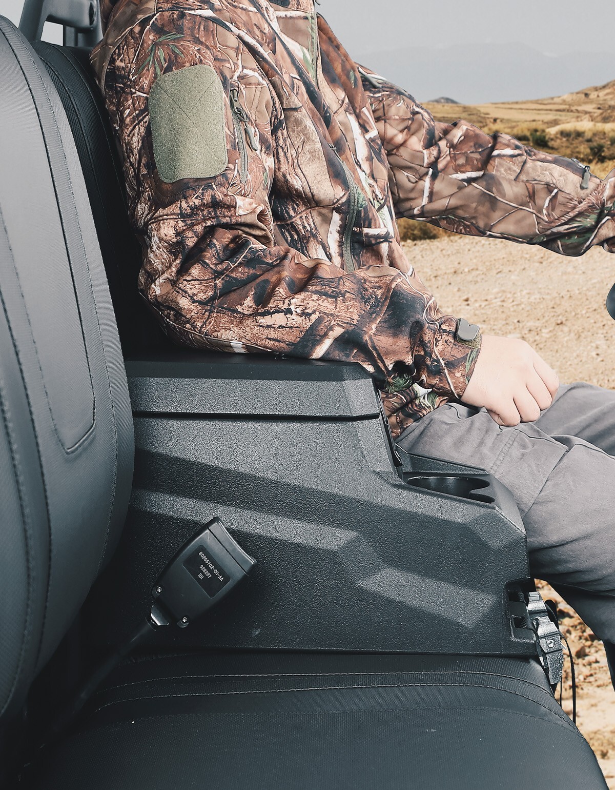 Bench Seat Center Console Armrest Box For CFMOTO Uforce 1000/1000 XL 2019-2024