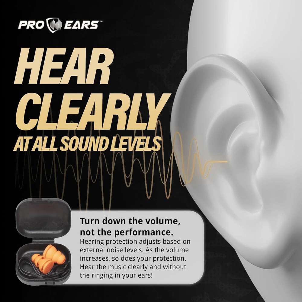 Pro Ears Audiomorphic Plug Large-Orange