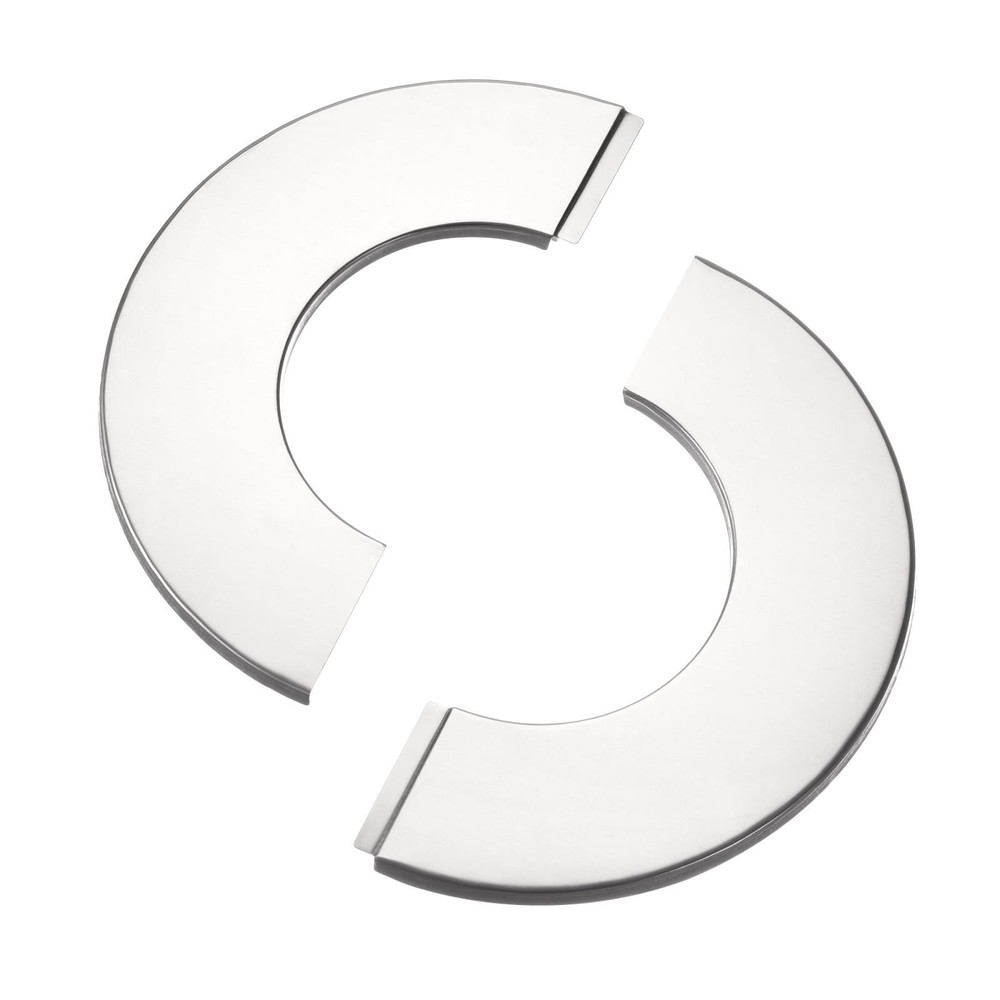 Wall split flange, round coating plate diameter 90mm