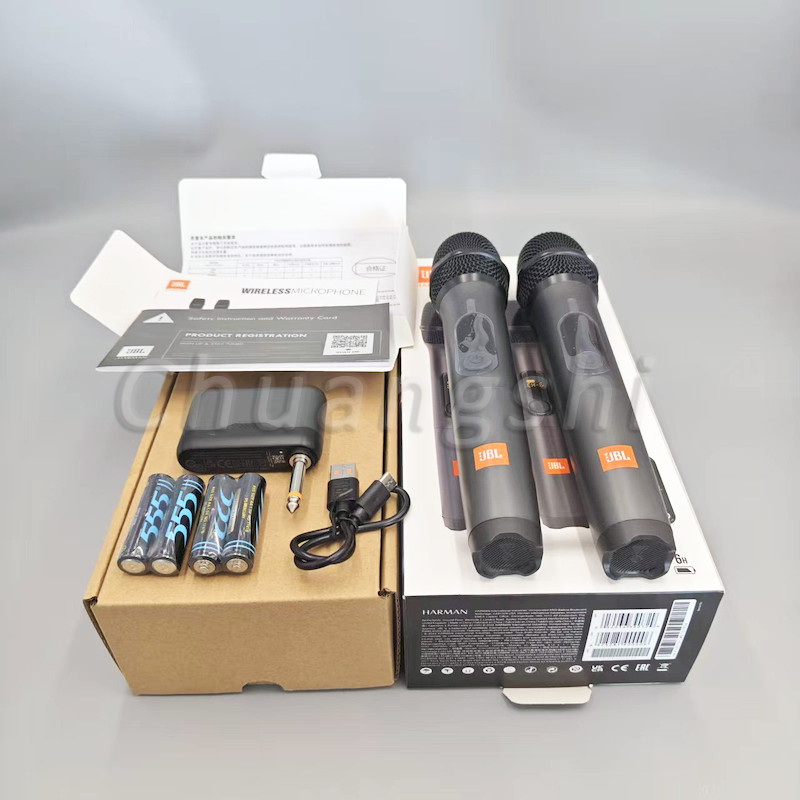 JBLWIRELESSMICAM 2 Wireless Dynamic Microphones with Receiver