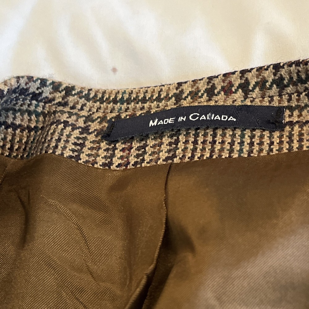 Chaps Ralph Lauren 42R Brown 2 Button Jacket Blazer