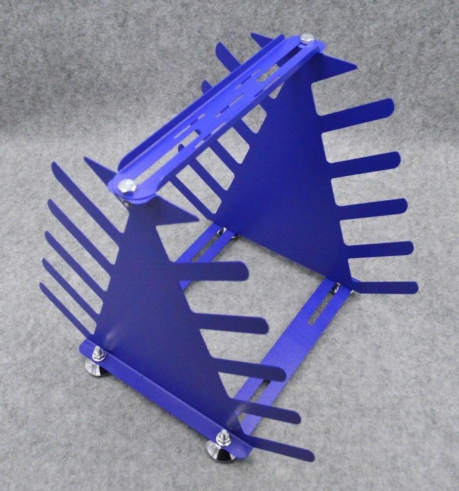 5 Layers Desktop Screen Printing Squeegee Rack for Placing Squeegee And Scraper