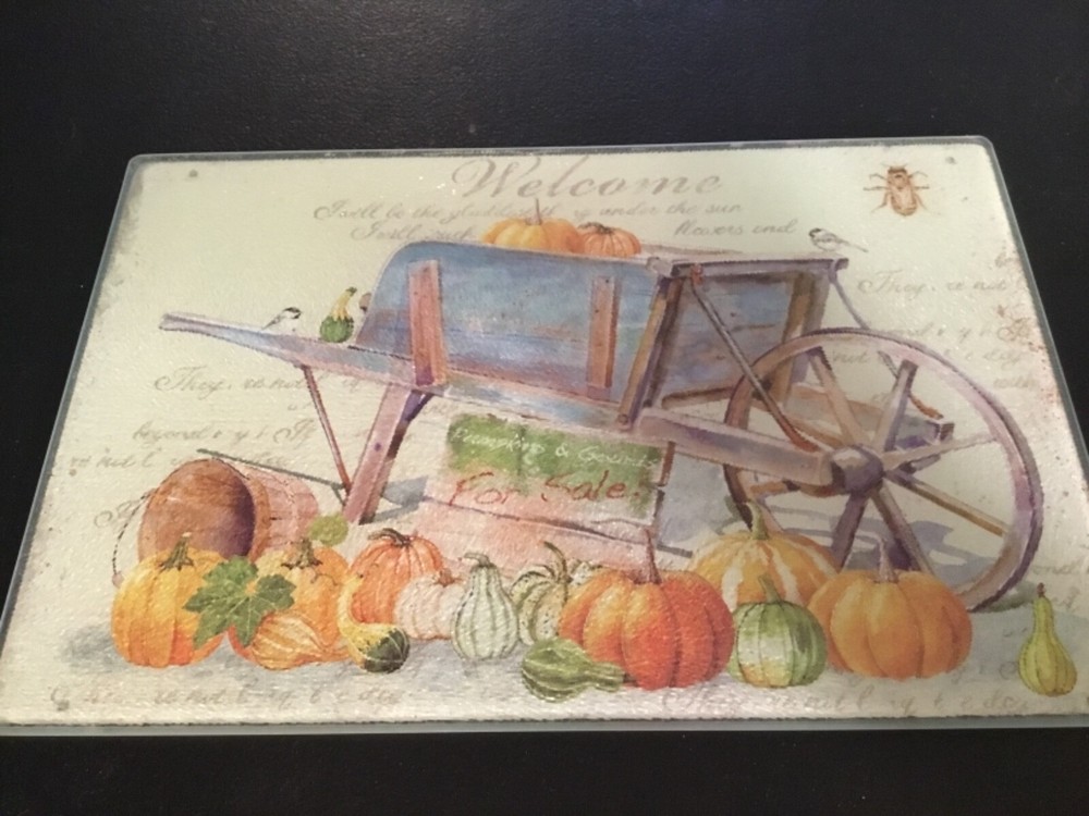 Welcome Glass Trivet