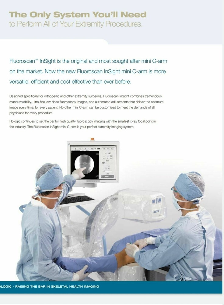 podiatry mini c-arm Hologic insight 2