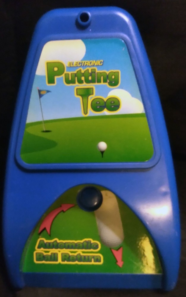 GOLF PUTTING TEE INDOOR/OUTDOOR USE USED