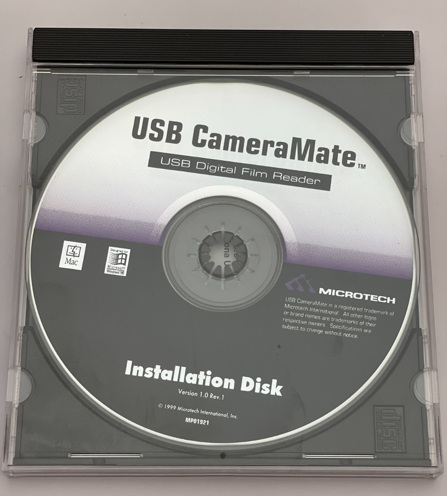 MICROTECH USB CAMERAMATE DIGITAL CARD READER DPCM-USB PREOWNED UNTESTED PLS READ