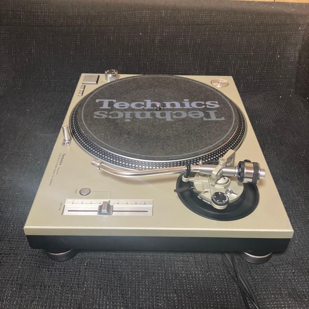 Technics SL-1200MK5 Silver Direct Drive Turntable Tested Scratch DJ Working