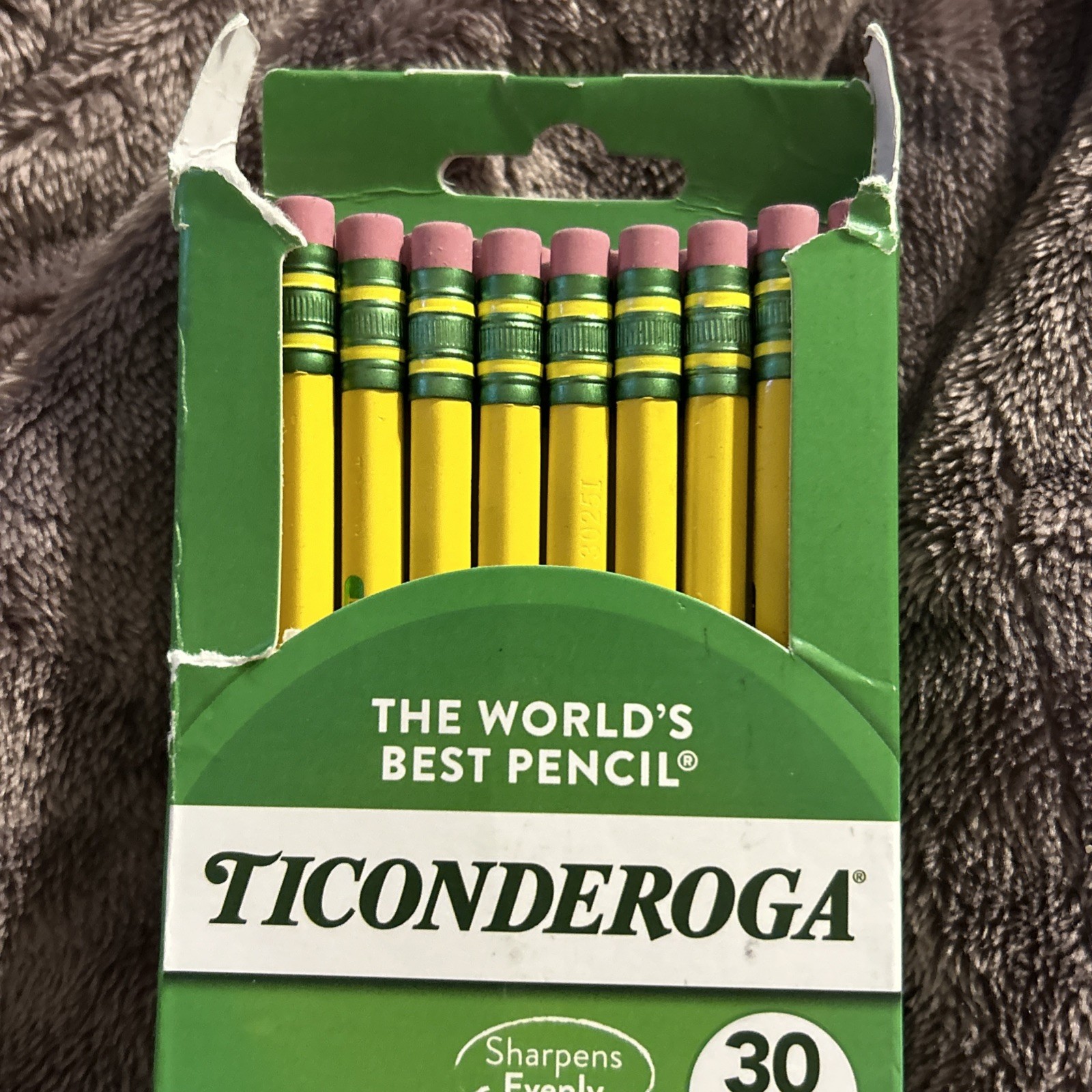 Ticonderoga PENCIL,TIC #2 PRESHARP,YL X13830 Pack Of 30 Pencils