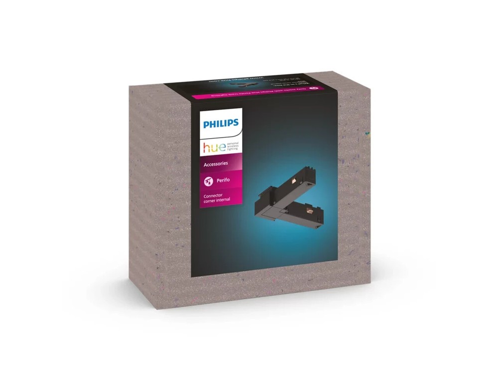 Philips Hue Perifo internal corner connector Black