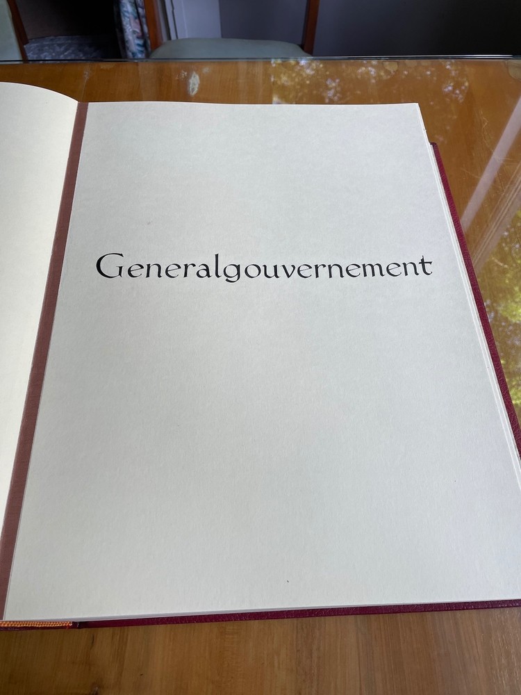 MASSIVE THIRD REICH PHILATELIC ALBUMS - "Stempelsammlung Großdeutschland"