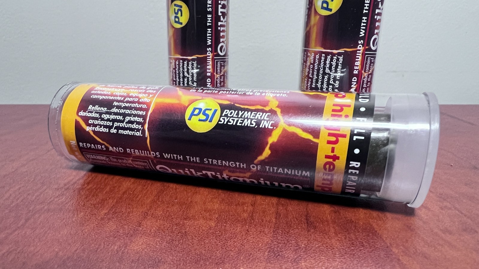 High Temp Epoxy Putty Repair Stick Quick Titanium by PPG Polymeric Systems