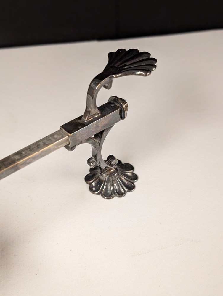 Israel Freeman & Sons IFS Ltd Sheffield Silver Trivet Cross Adjustable