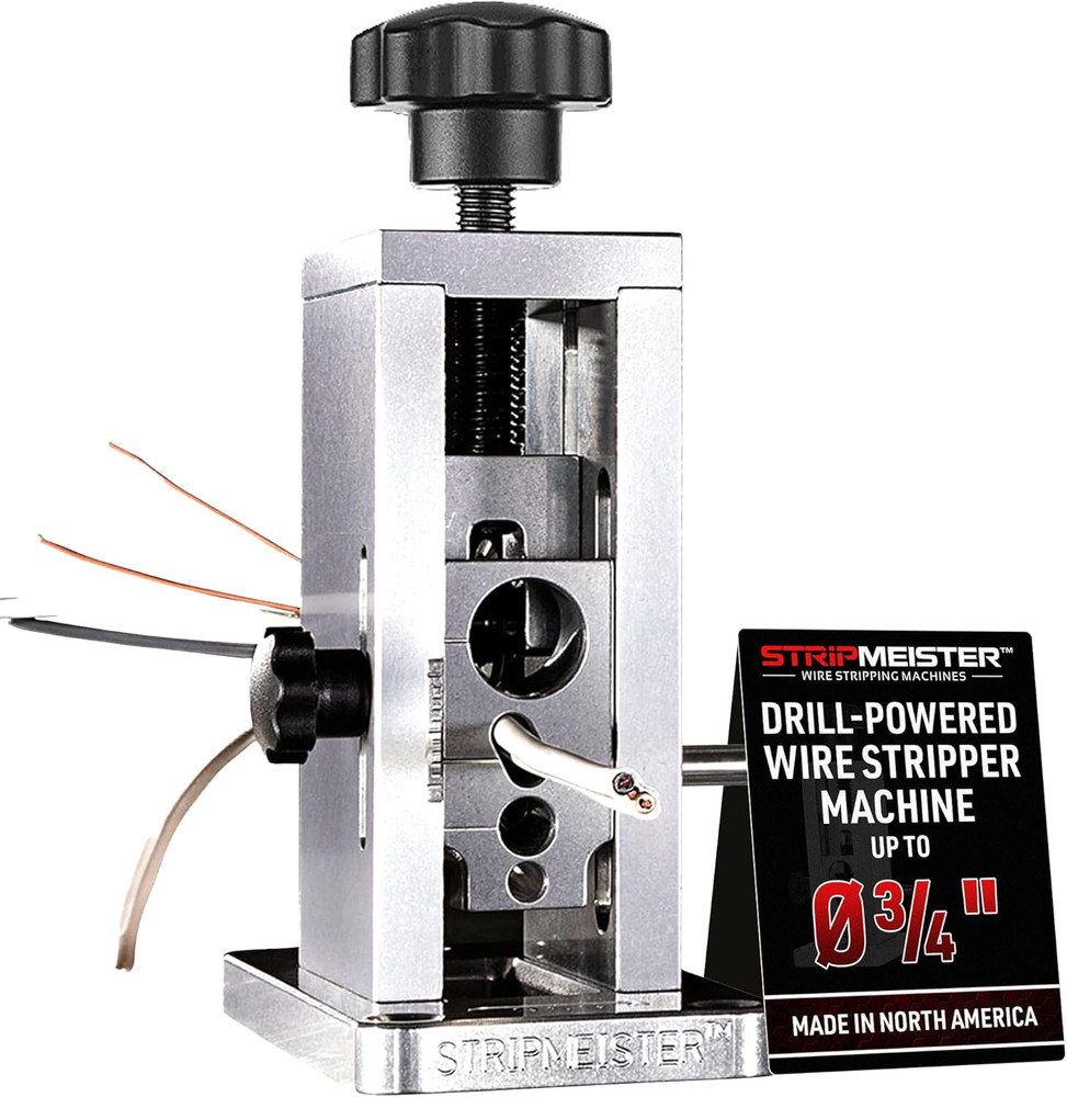 StripMeister Original Drill Powered Automatic Wire Stripper Machine for