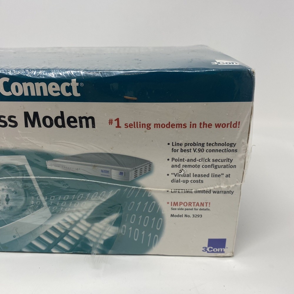 3Com OfficeConnect 56k Business Modem 3293 - READ