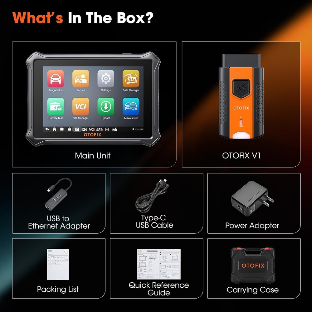 OTOFIX D1 Lite OBD2 Scanner Wireless Diagnostic Tool Full System Active Test