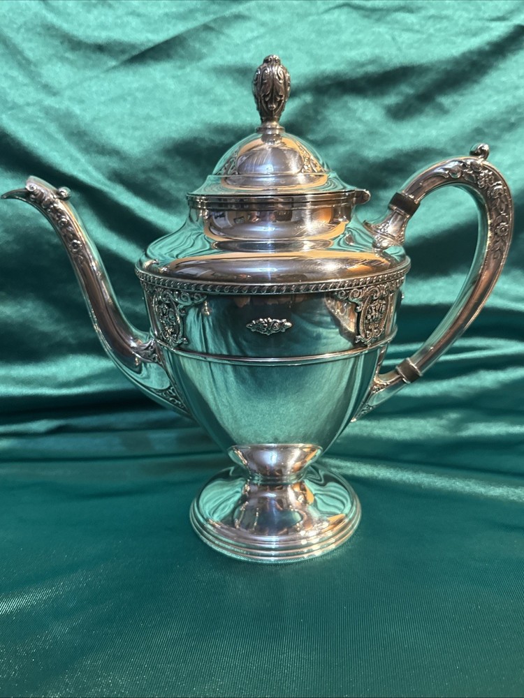 Wallace Rose Point. Coffee And Tea Service 6 Pieces