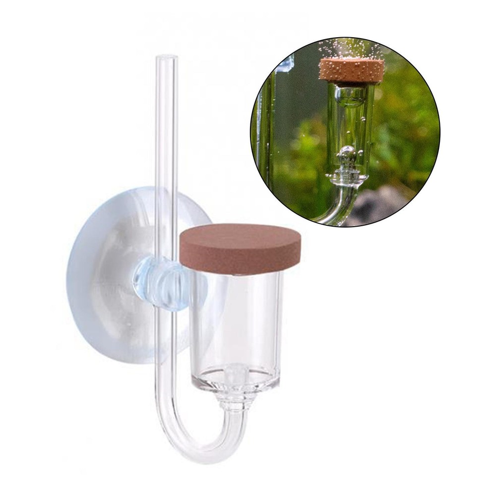 CO2 Diffuser U Shape Tube CO2 Refiner for Aquarium Planted L