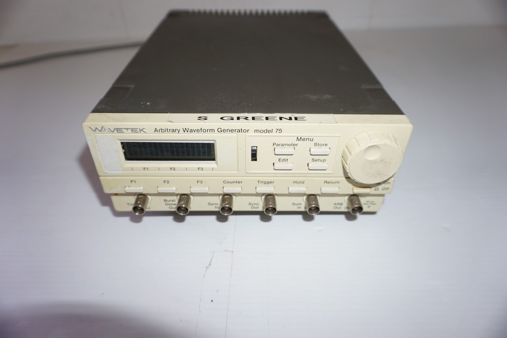 WAVETEK ARBITRARY WAVEFORM GENERATOR MODEL 75 (BFR14)