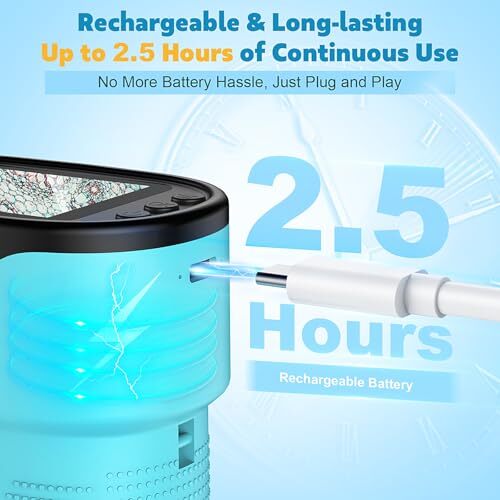 1000X Pocket Microscope for Kids - 4K 2.0" Screen, Digital Mini Scope with