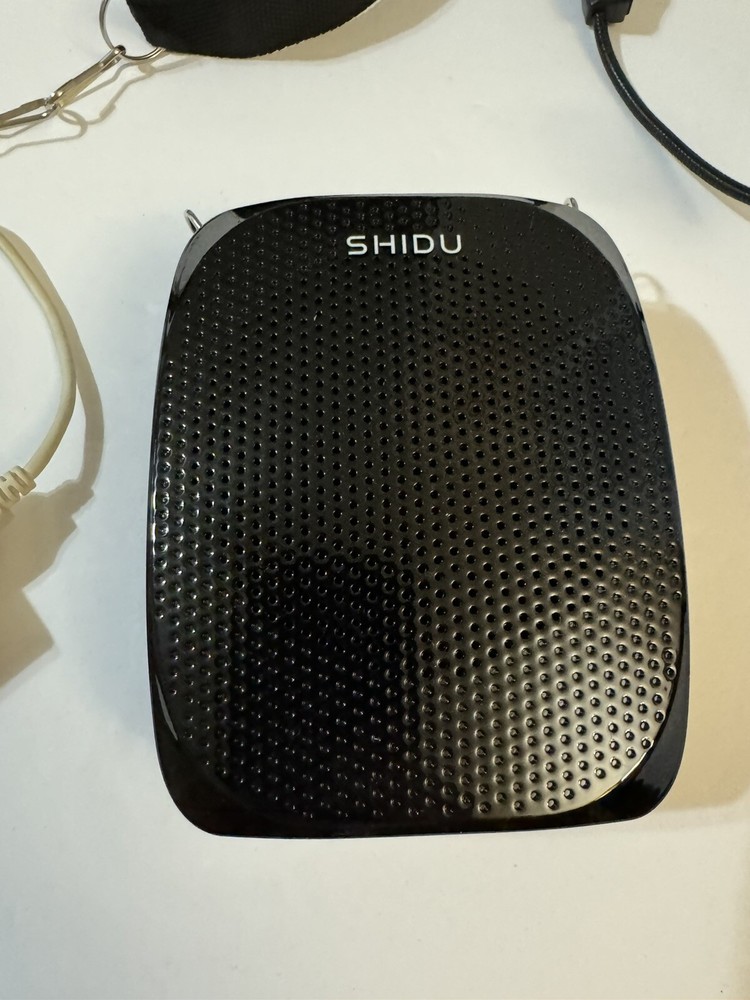 Shidu voice amplifier SD-S258 W/ Wired Microphone & Speaker Portable Tested