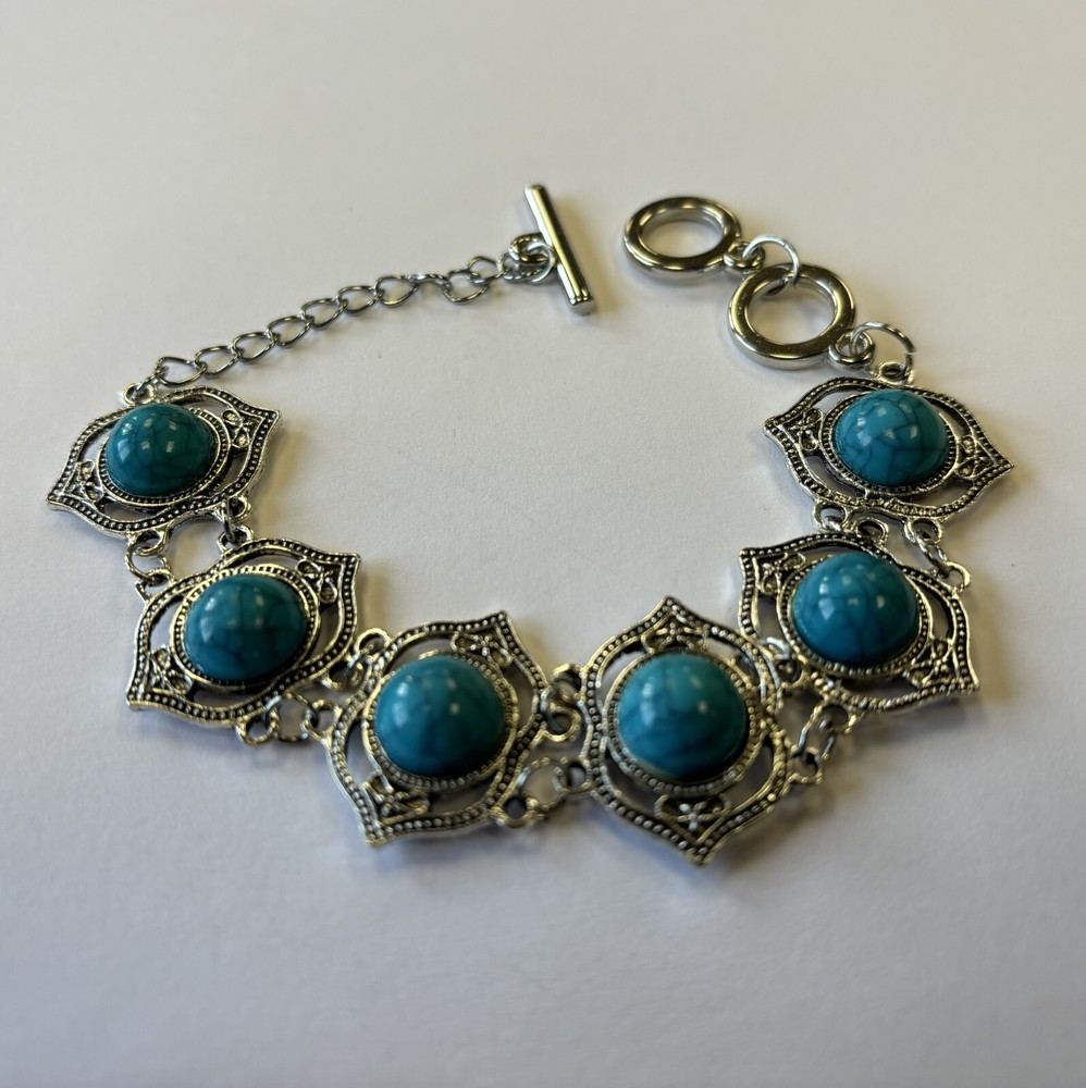 Turquoise Vintage Lord's Eye Bracelet