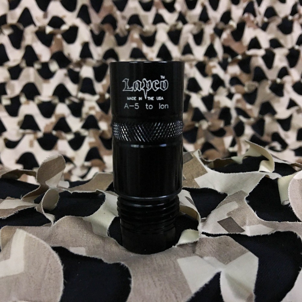 NEW LAPCO Paintball Barrel Thread Adapter - Tippmann A5 To ION/Impulse