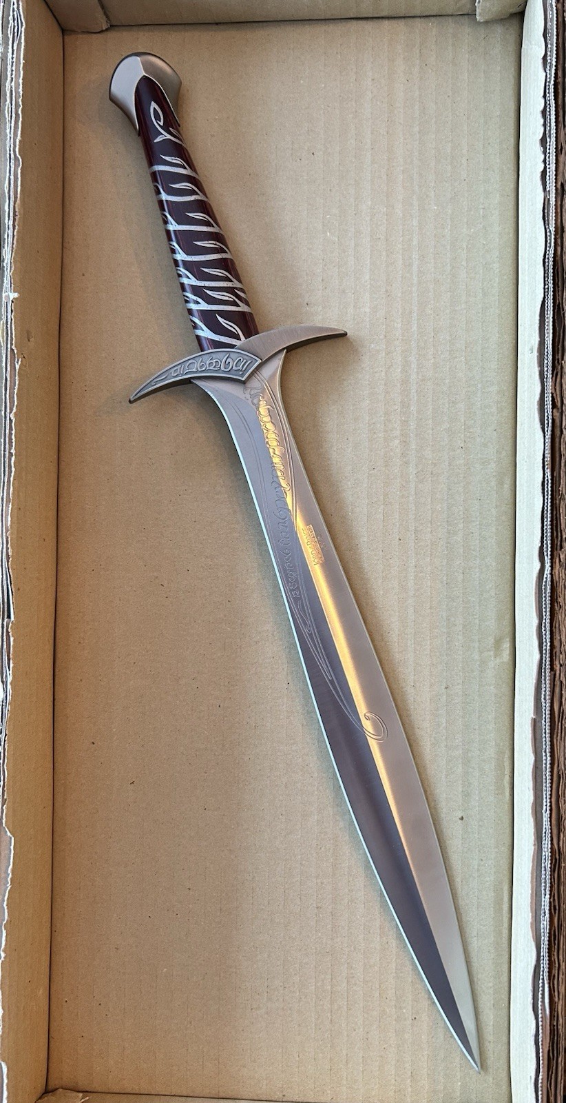 Lord of the Rings Sting LOTR Bilbo/Frodo Baggins Sword United Cut UC1264 +Bonus