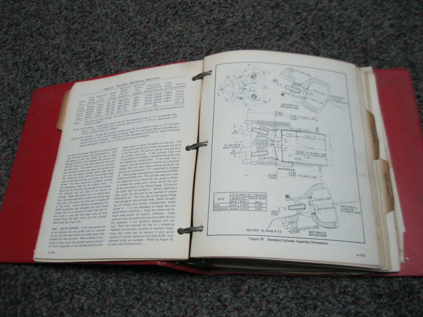 1982 Continental O-470 & IO-470 Series Engines Maintenance & Overhaul X30022A