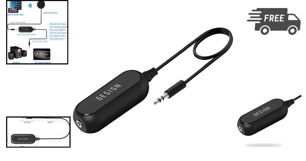 Ground Loop Noise Isolator for Car Audio Home Stereo System 2 Pack