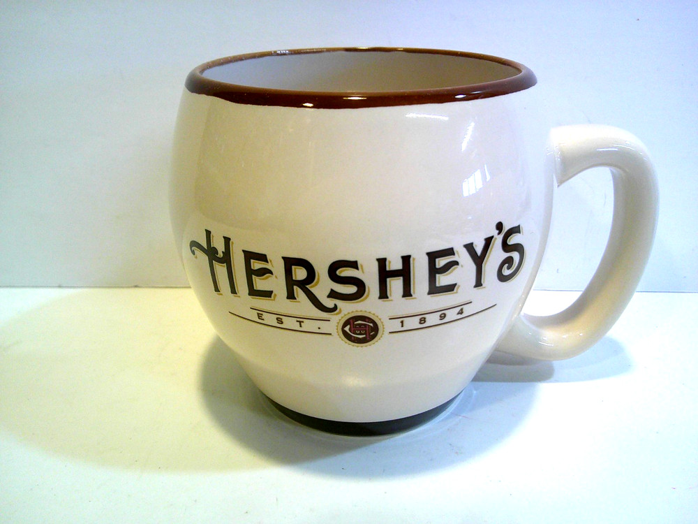 Hersheys Coffee Mug - Round Hot Chocolate Cup