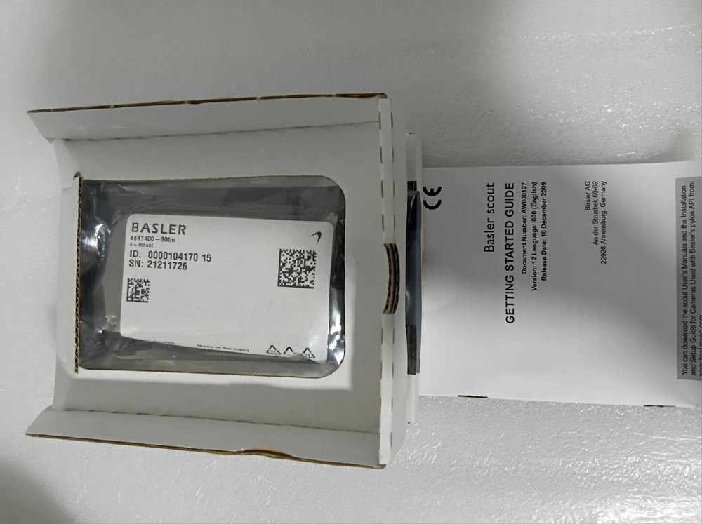 Basler scA1400-30fm Camera – New Open Box