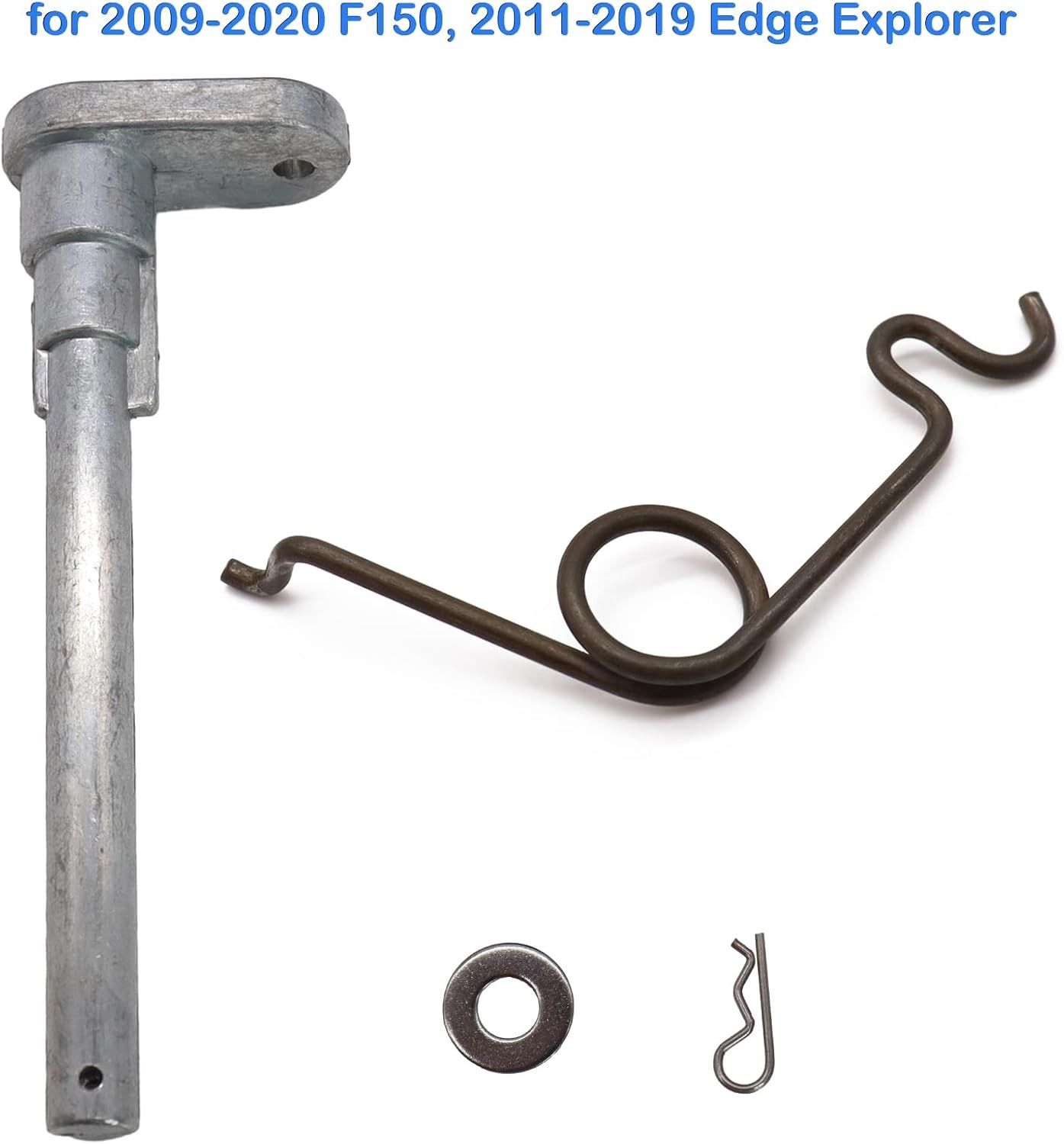 Fuel Door Hinge Pin with Gas Door Spring for 2015-2020 F150 Loose Gas Cap Perman