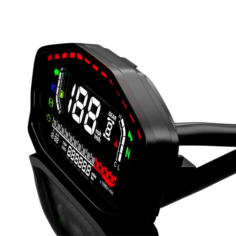 Digital LCD Speedometer for Suzuki SV1000S – Multifunction LED Odometer Display