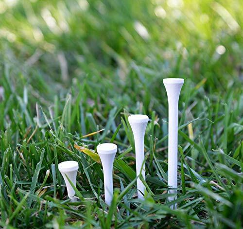 Pride Golf Tee, 2-3/4-Inch Deluxe Tee, 100 Count, White