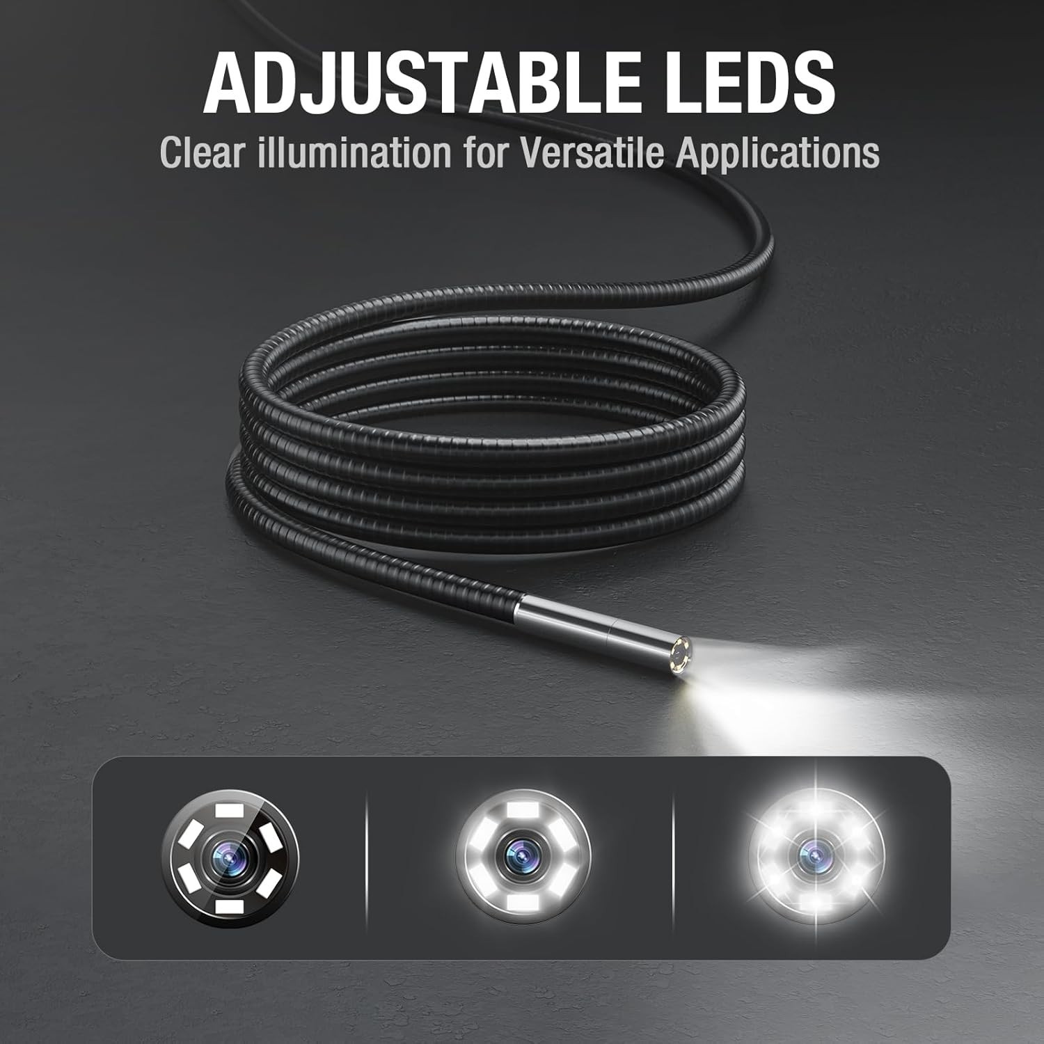 Teslong Endoscope Borescope Replacement Cable Compatible with NTS500, NTS300