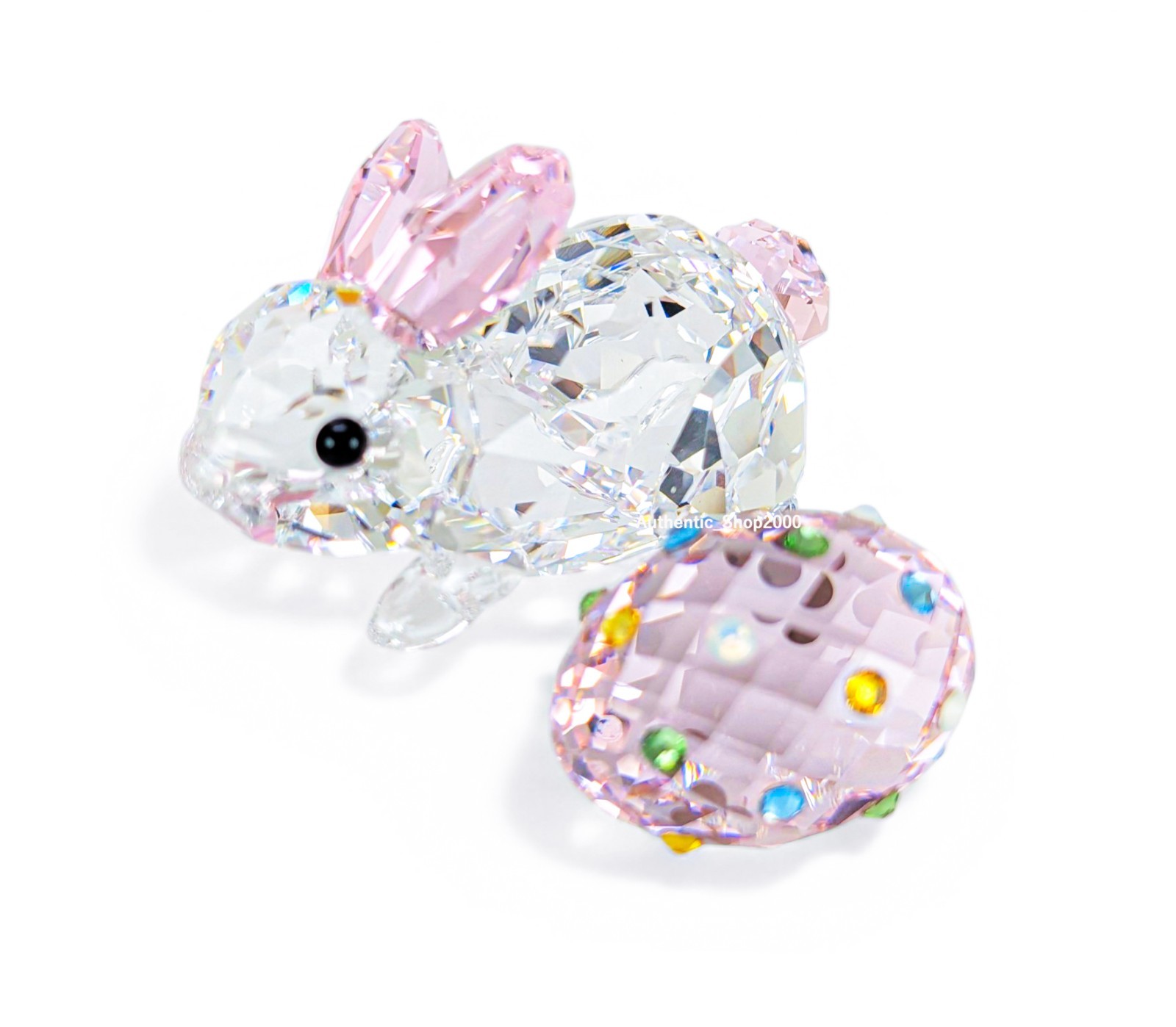 New 100% Authentic SWAROVSKI Crystal Idyllia Rabbit an Egg Figurine Deco 5748224