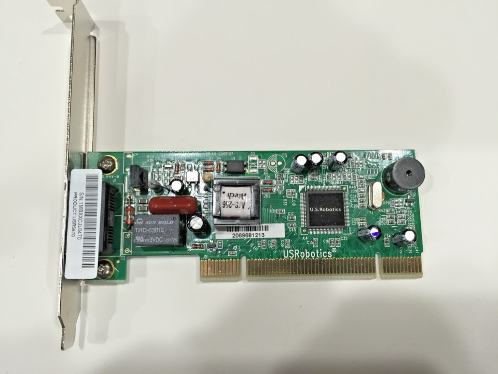 US Robotics USR5670 PCI FAX Modem Card