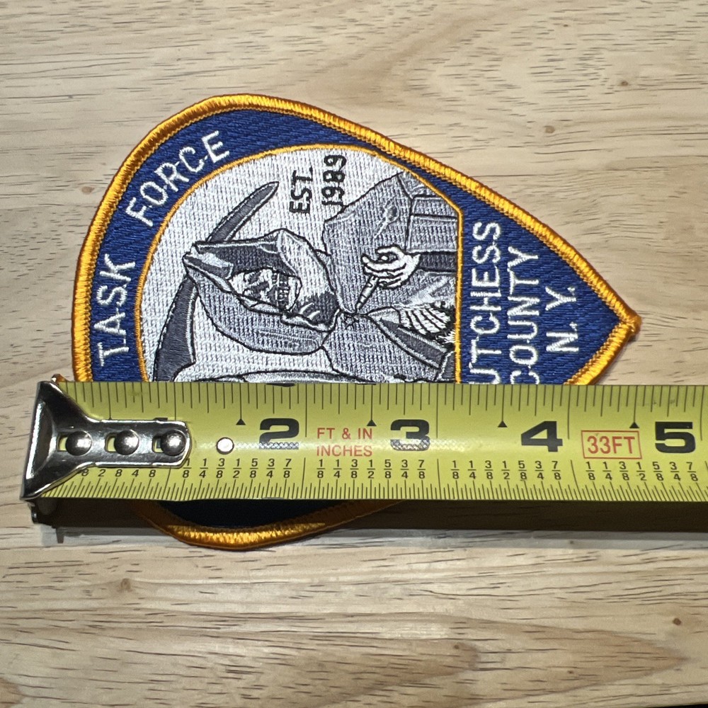 VTG Dutchess County New York Drug Task Force Patch