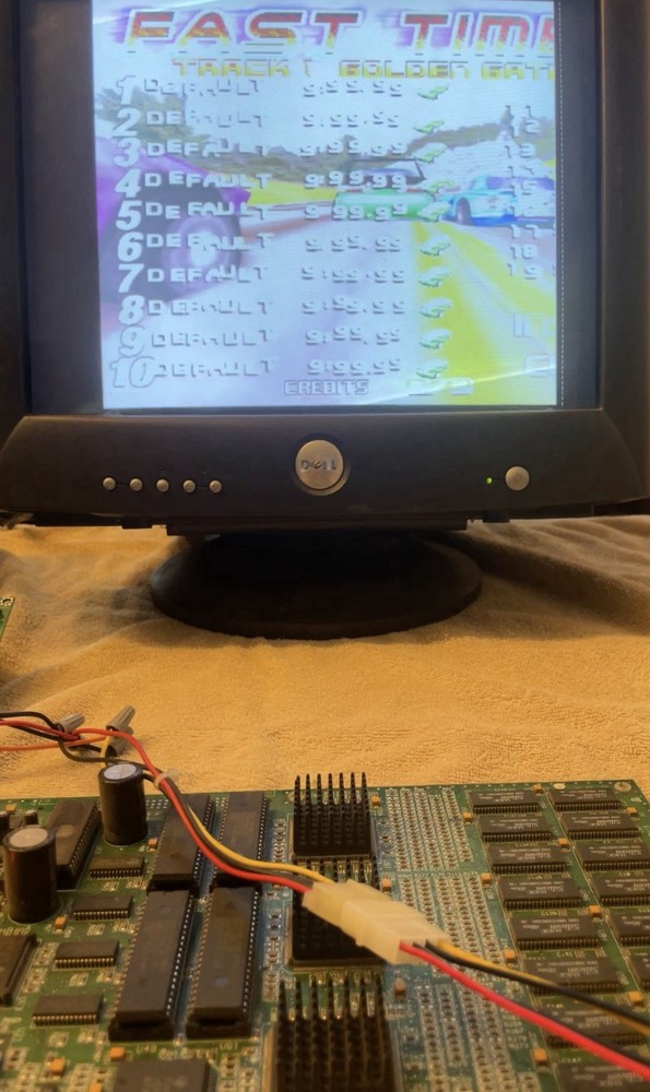 Working Rush the Rock Main Board