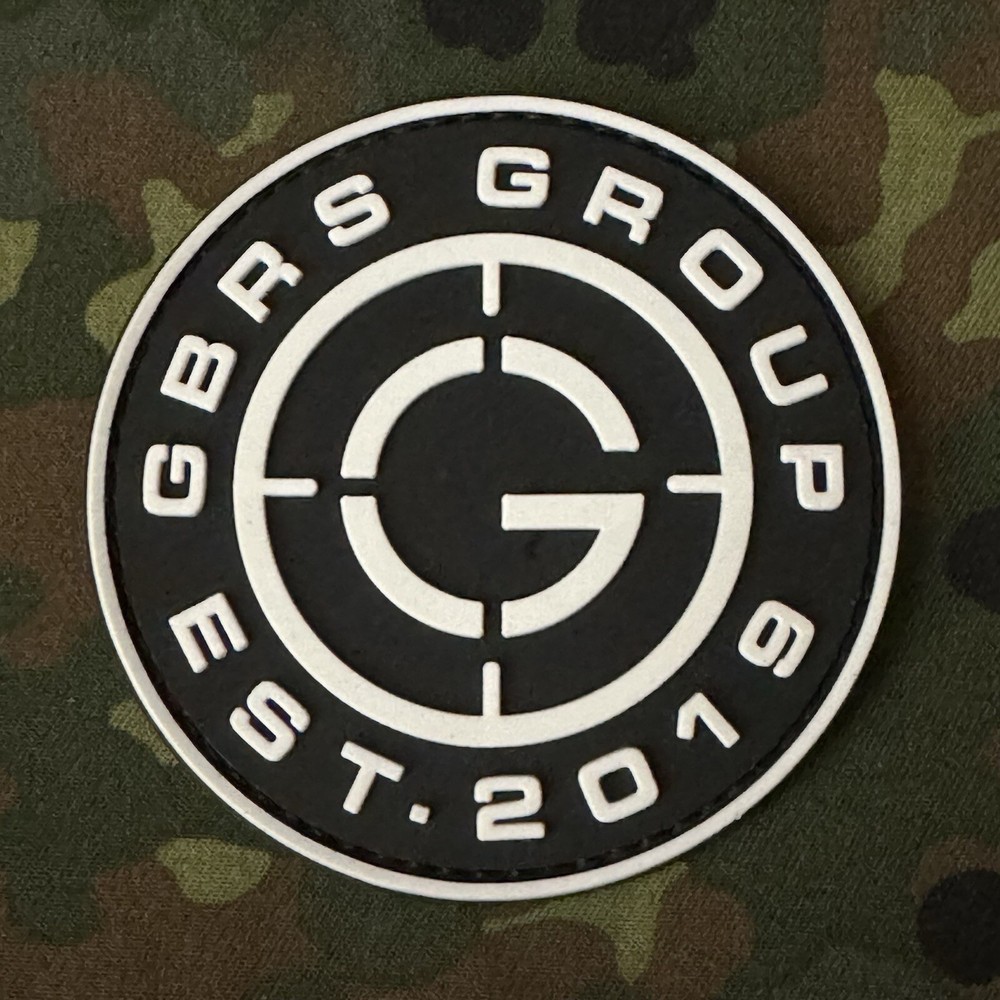 GBRS GROUP PVC Patch Hook Back—Glow in the Dark Luminous