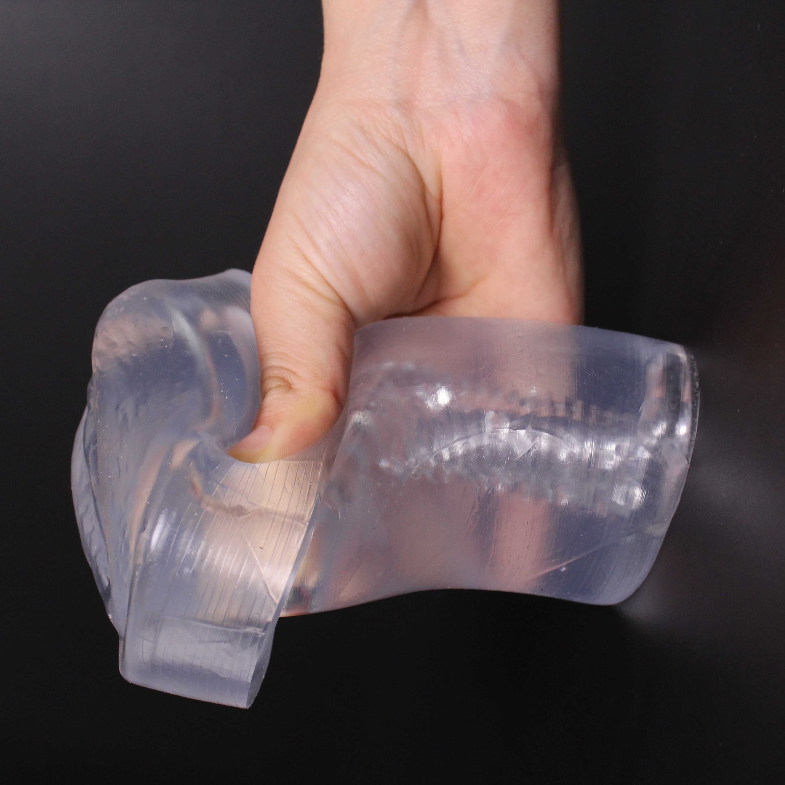 Realistic Silicone Insert Penis Donut Sleeve Enlagement Vacuum Pump Replacement