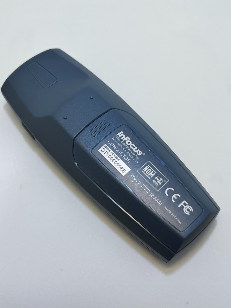 InFocus Conductor Remote Control 551-0054-01 Interlink Projector Remote