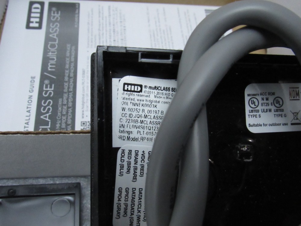 HID 920LTNNEK0003K RP40 multiCLASS SE Smart Card Reader [CTA]