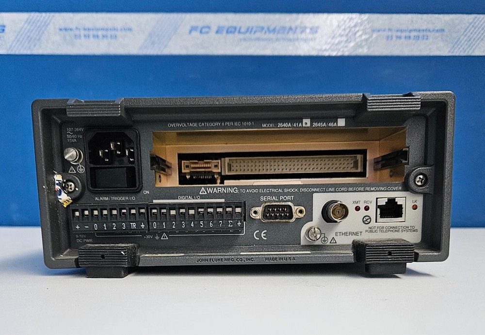 Fluke 2640A/41A NETDAQ Network Data Acquisition Unit