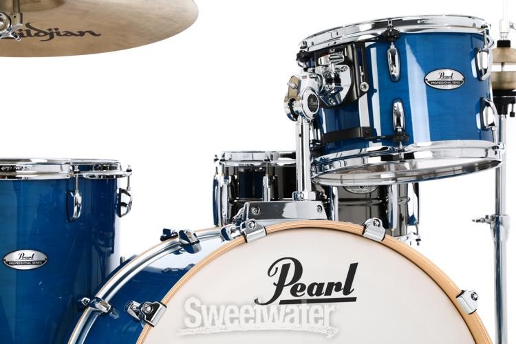 Pearl Professional Maple 3-piece Shell Pack - Sheer Blue