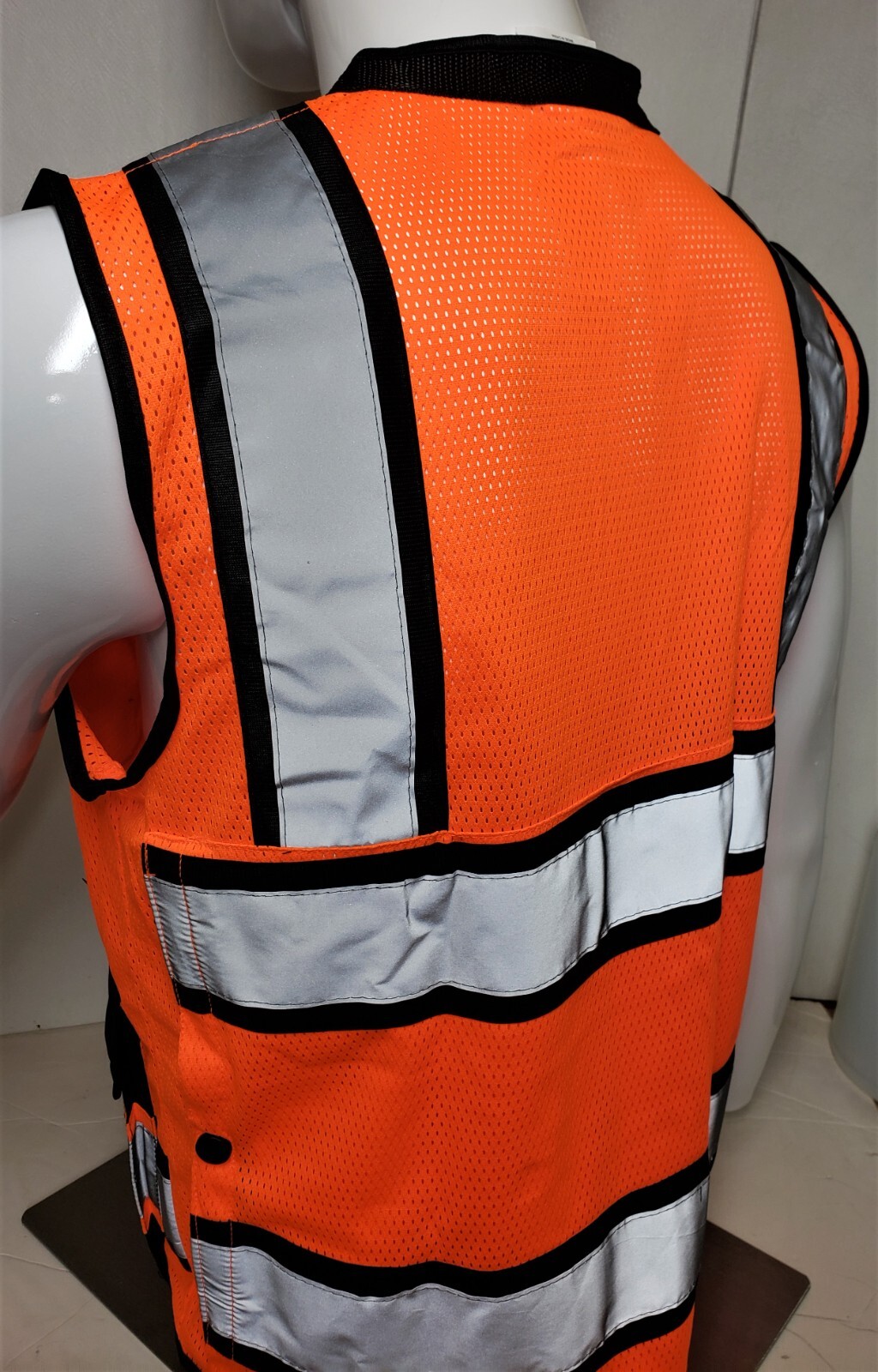 FX HIGH VISIBILITY Surveyor Two Tones Safety Vest Mesh front & back