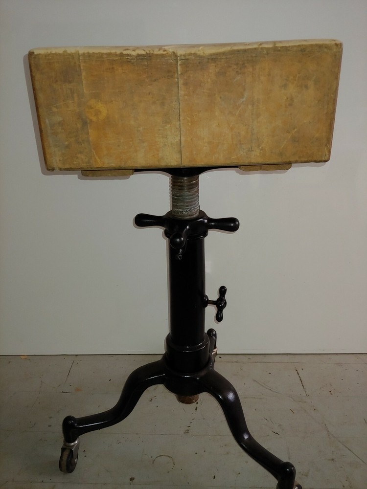 Antique Satellite adjustable typewriter table
