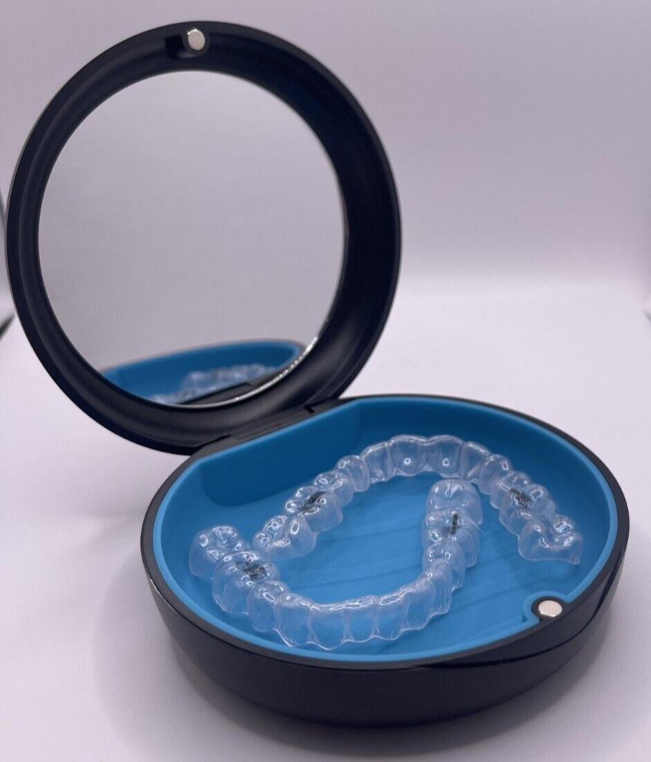 BRAND NEW, Aligner, Retainer, Mouth Guard, Denture, Night Guard with Mirror Case