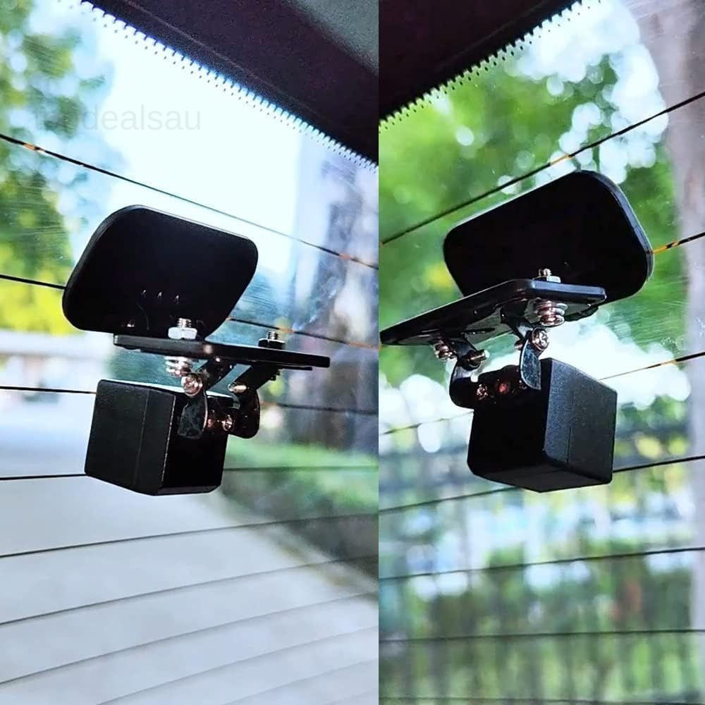 Rear Camera Holder Window Bracket for Most Back Dash red, black