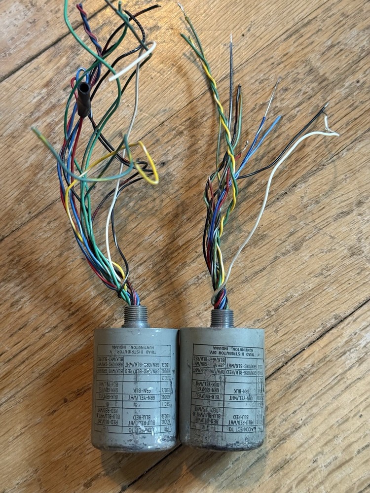 Pair Triad A-61J Input Transformers Removed From Working Equipment